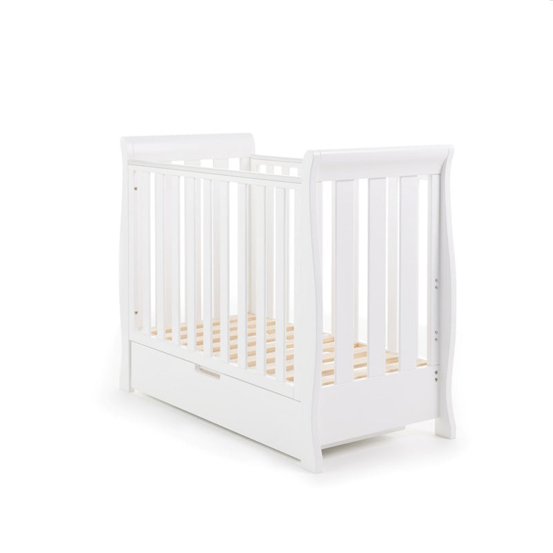 Obaby Stamford Space Saver Sleigh  2 Piece Room Set - White -  | For Your Little One