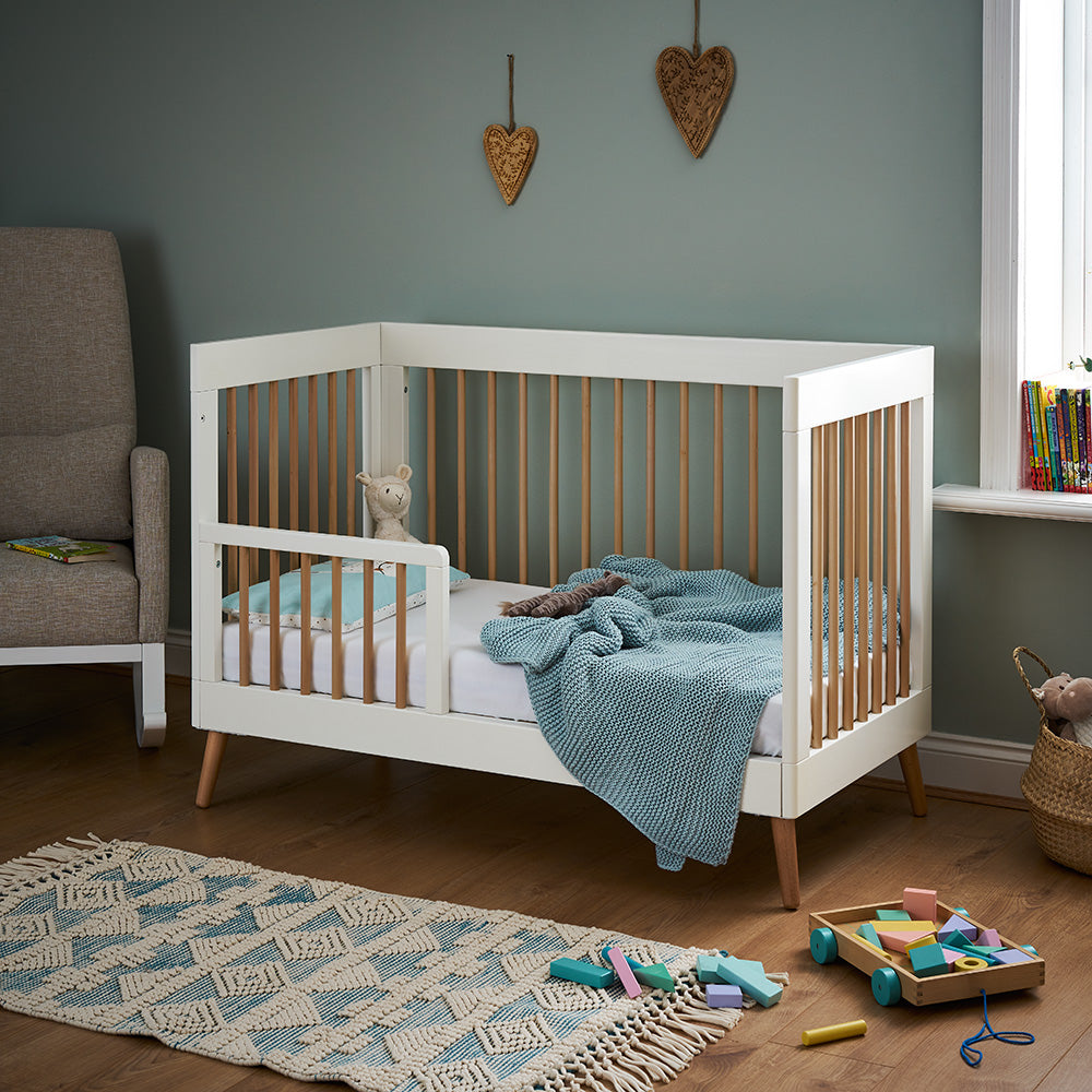 Obaby Maya Mini 3 Piece Room Set - White with Natural -  | For Your Little One