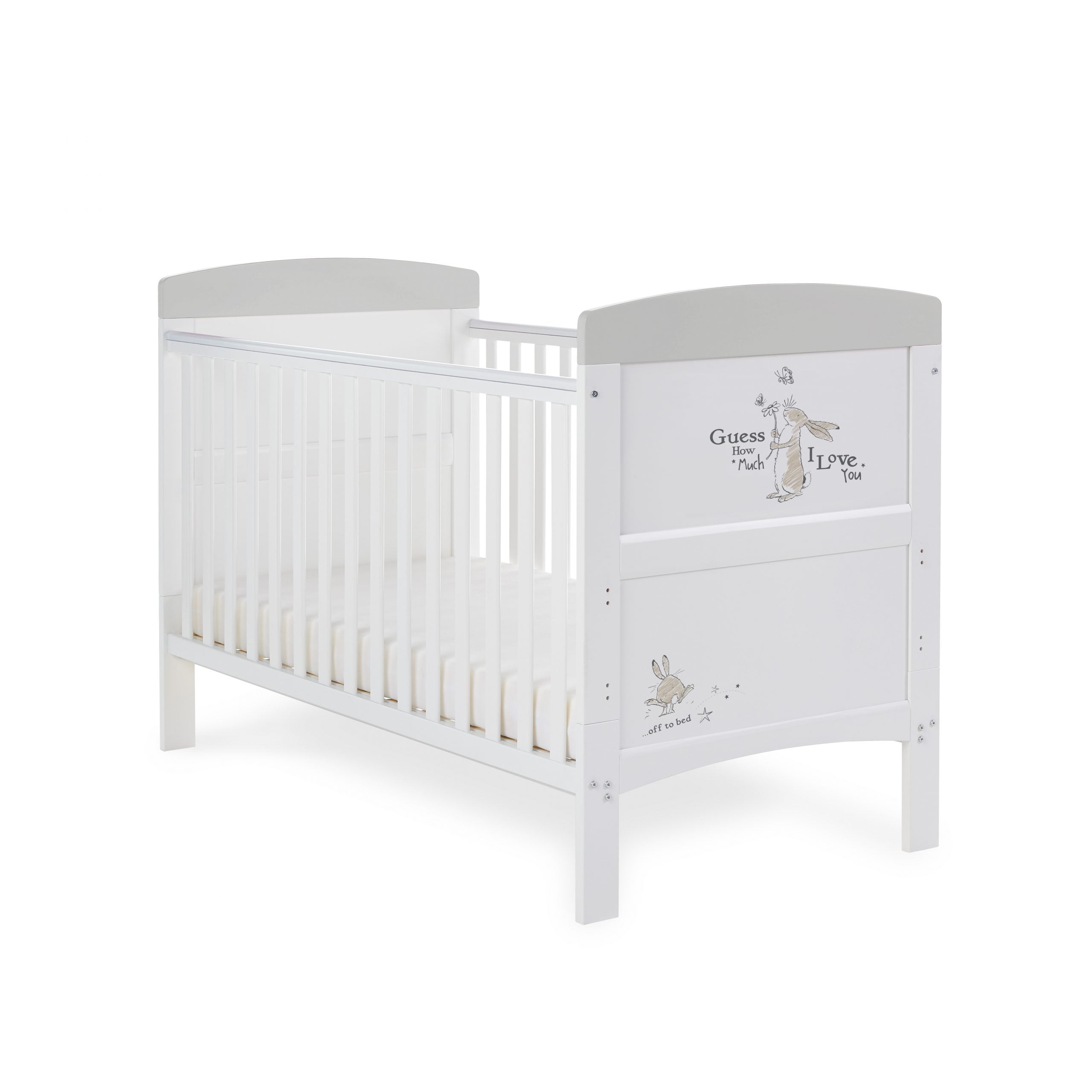 Obaby Grace Inspire Cot Bed – Guess How Much I Love You – Scribble -  | For Your Little One