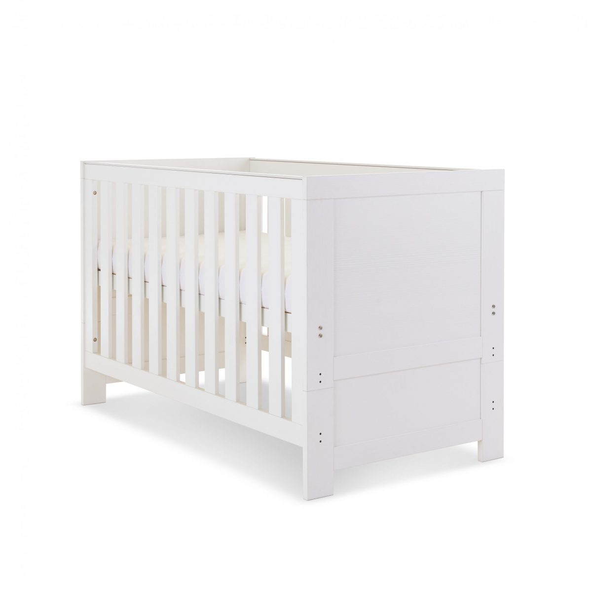 Obaby white cot bed best sale