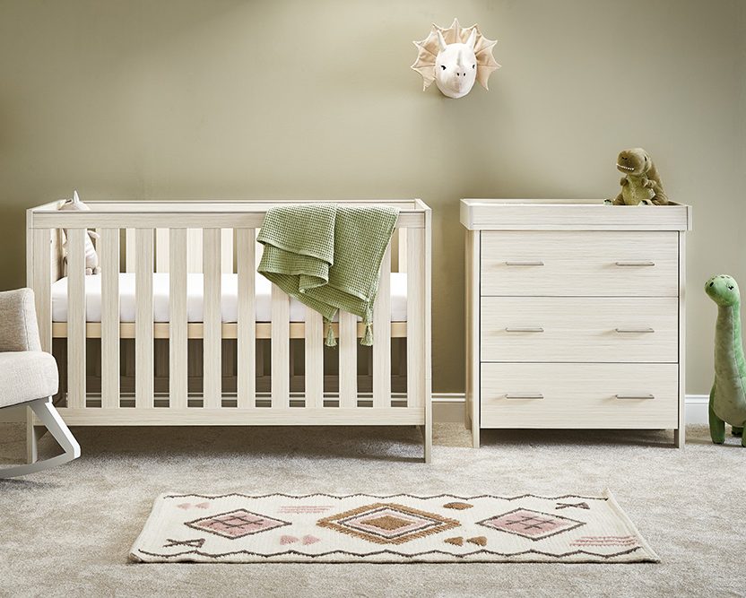 Obaby Nika 2 Piece Room Set - Oatmeal -  | For Your Little One