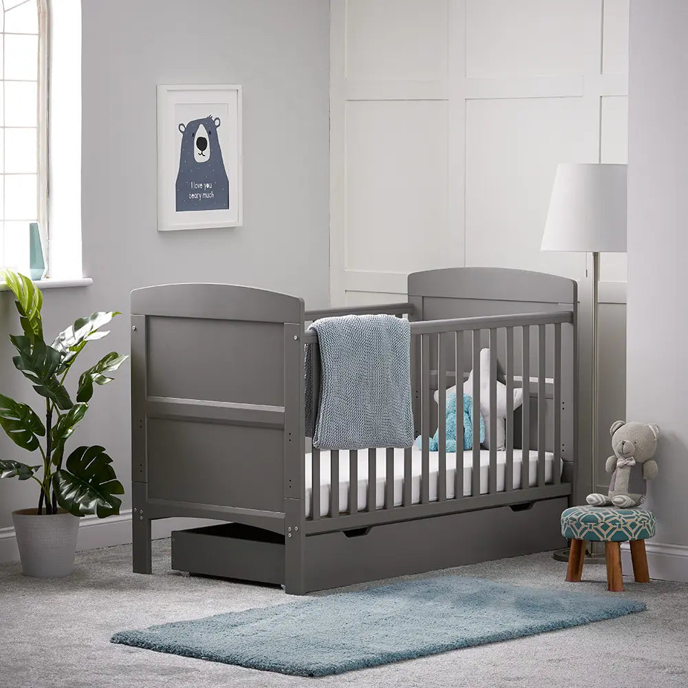 Obaby 100 x 50 Under Drawer - Taupe Grey   