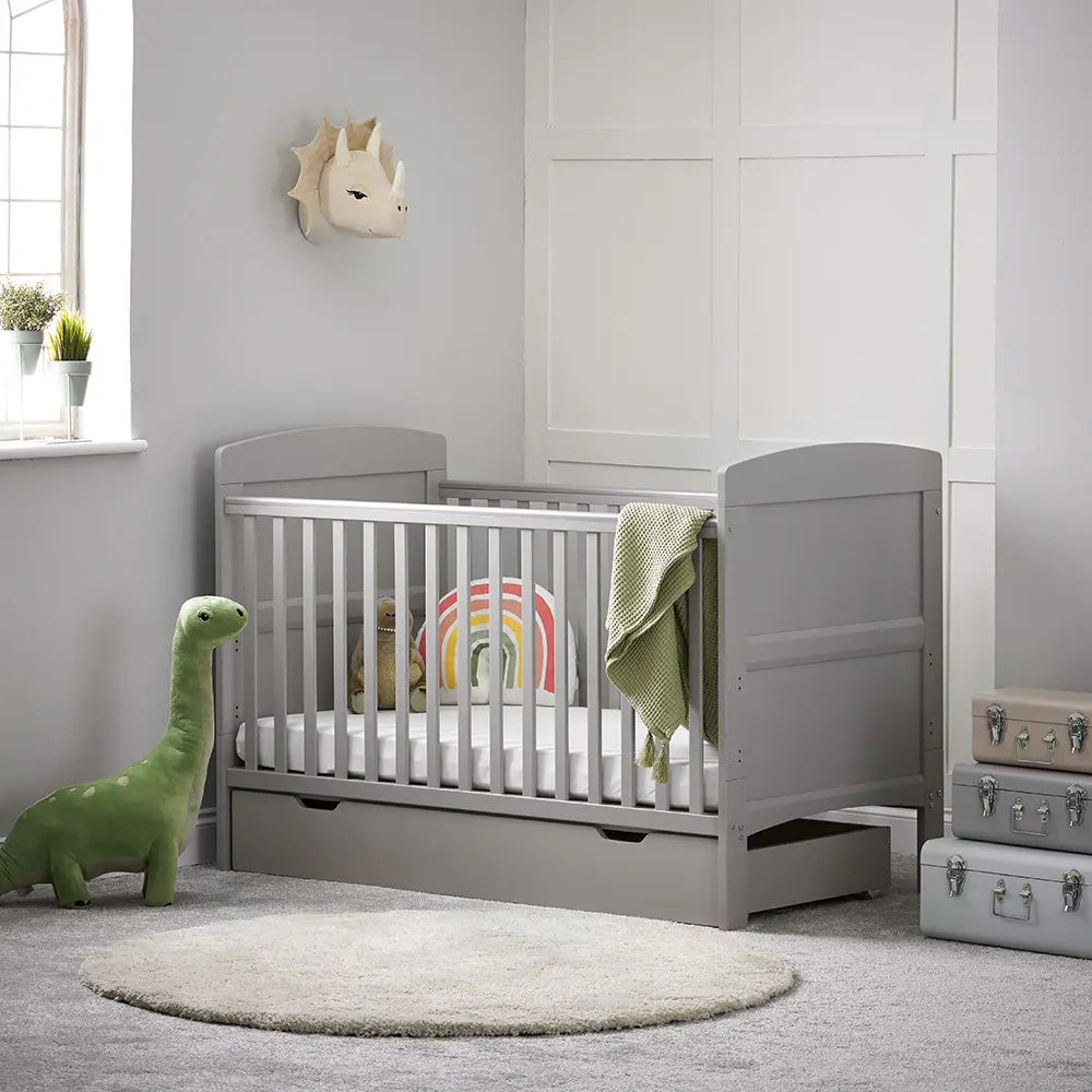 Obaby 140 x 70 Under Drawer - Warm Grey   