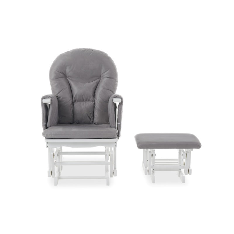 Obaby Reclining Glider Chair and Stool - Grey -  | For Your Little One