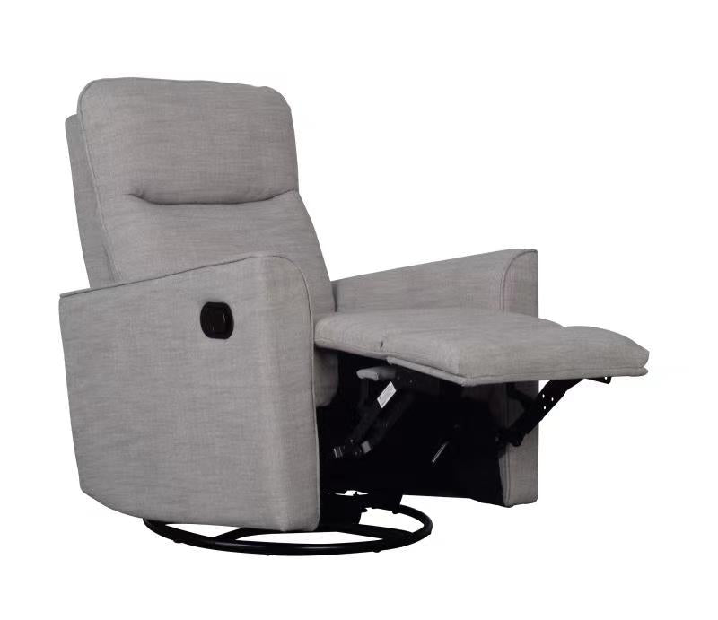 Obaby Savannah Swivel Glider Recliner Chair – Pebble -  | For Your Little One