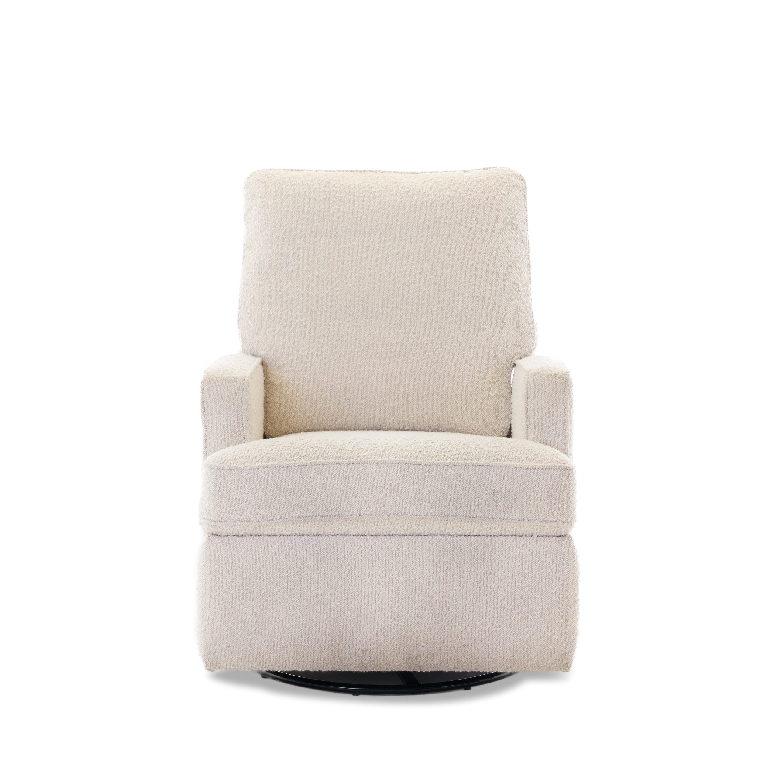 Obaby Madison Swivel Glider Recliner Chair - Bouclé Style -  | For Your Little One