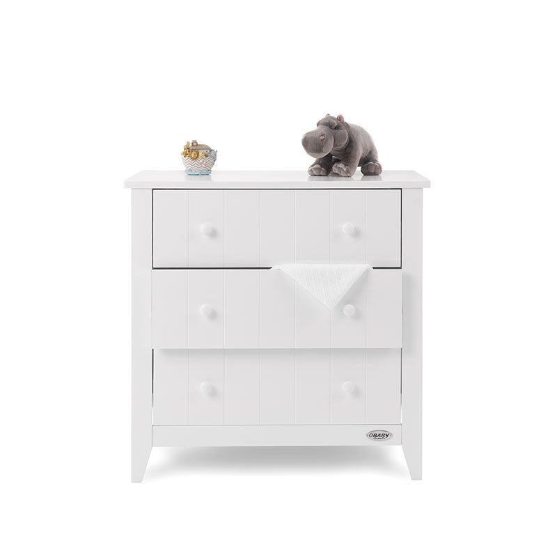 Obaby Belton Chest of Drawers - White -  | For Your Little One