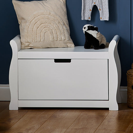 Obaby Stamford Toy Box - White -  | For Your Little One