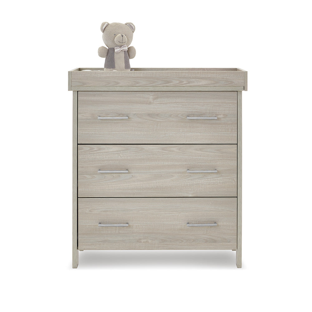 Obaby Nika Mini 3 Piece Room Set - Grey Wash   