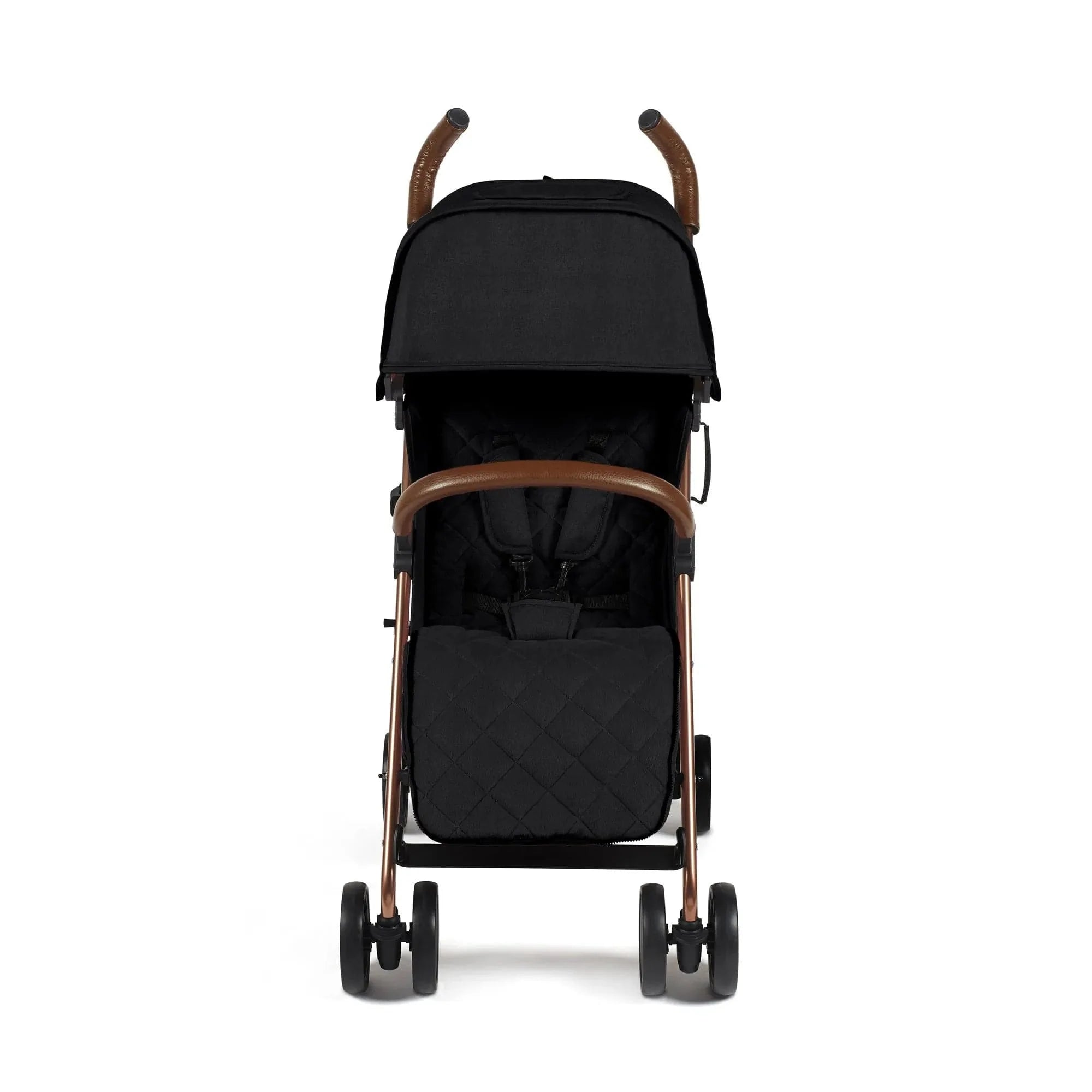 ickle bubba Discovery Max Stroller - Black on Rose Gold -  | For Your Little One