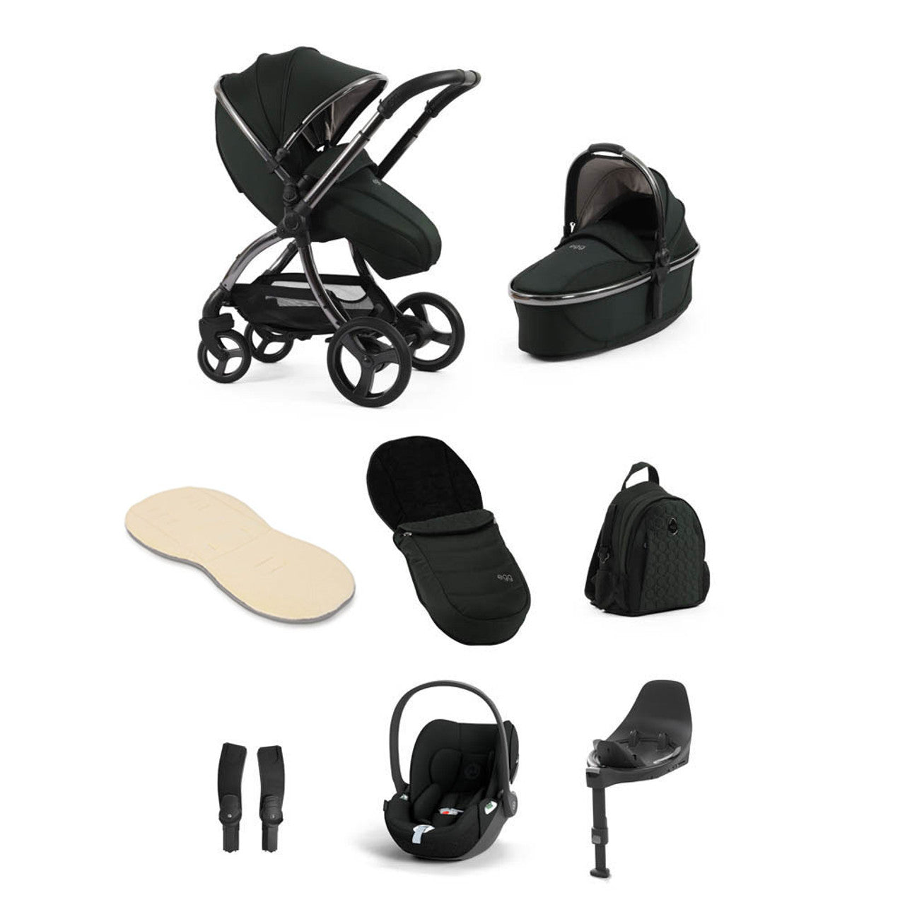 Egg® 3 Luxury Cloud T i-Size Travel System Bundle - Black Olive -  | For Your Little One