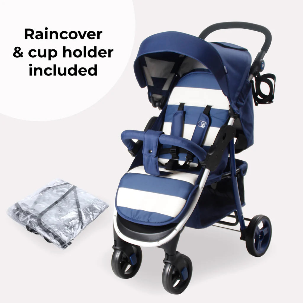 My Babiie MB30 Billie Faiers Blue Stripes Pushchair -  | For Your Little One
