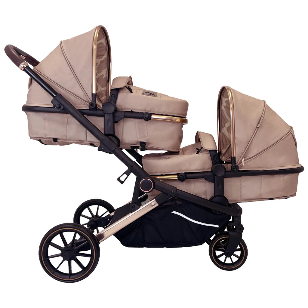 My Babiie MB33 Tandem Pushchair - Dani Dyer Giraffe - For Your Little One