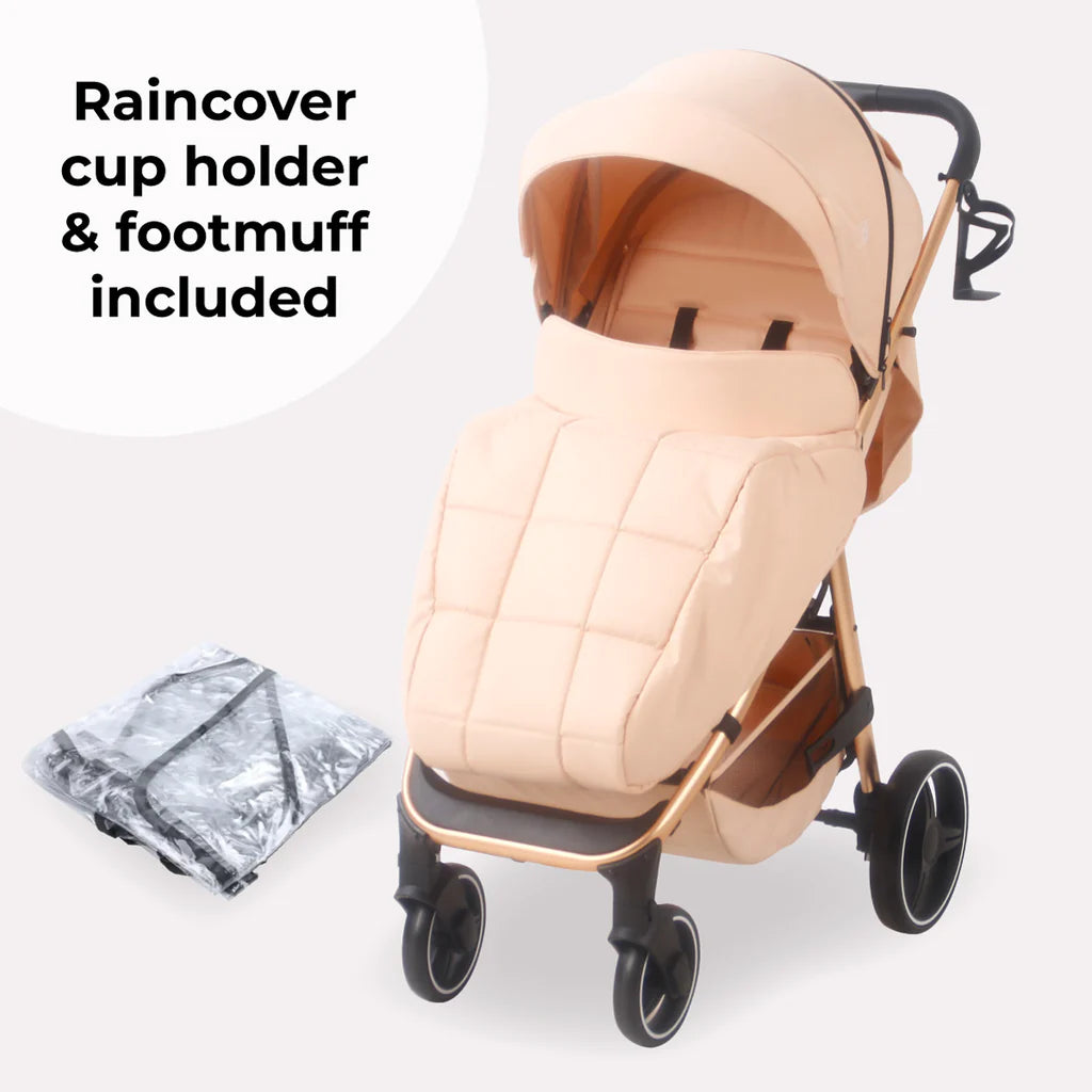 My Babiie MB160 Pushchair - Billie Faiers Rose Gold Blush -  | For Your Little One