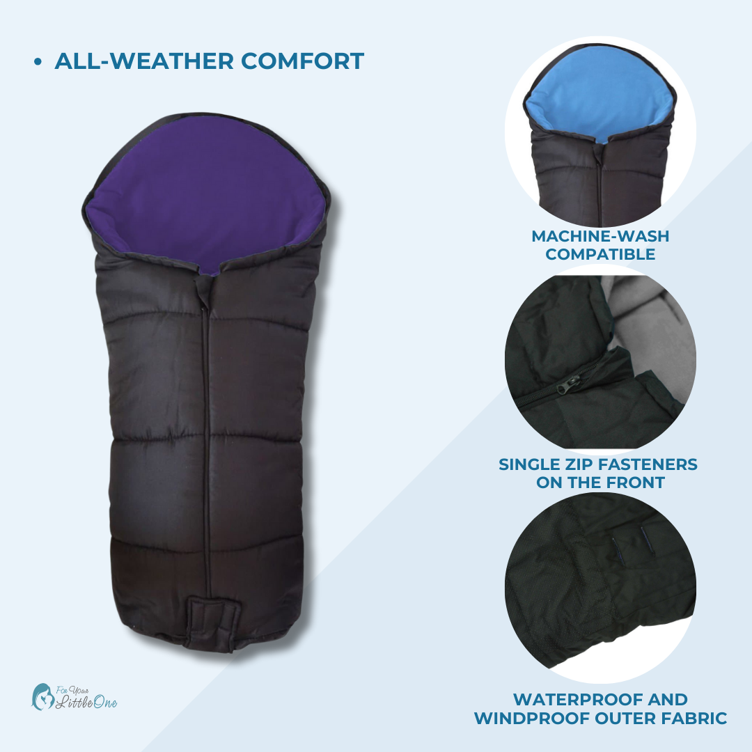 Deluxe Footmuff / Cosy Toes Compatible with Baby Jogger