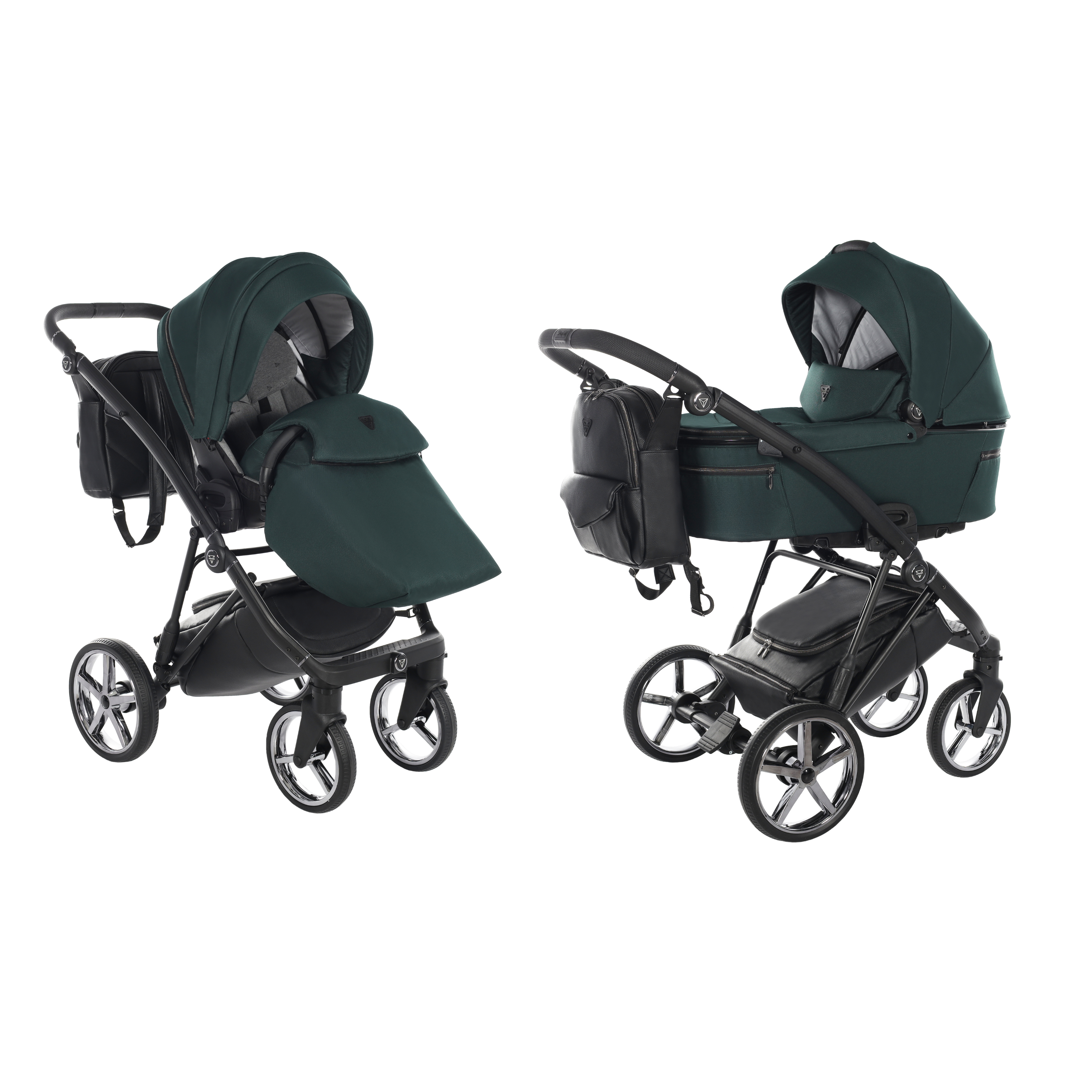 Junama Air 2 In 1 Pram - Green   