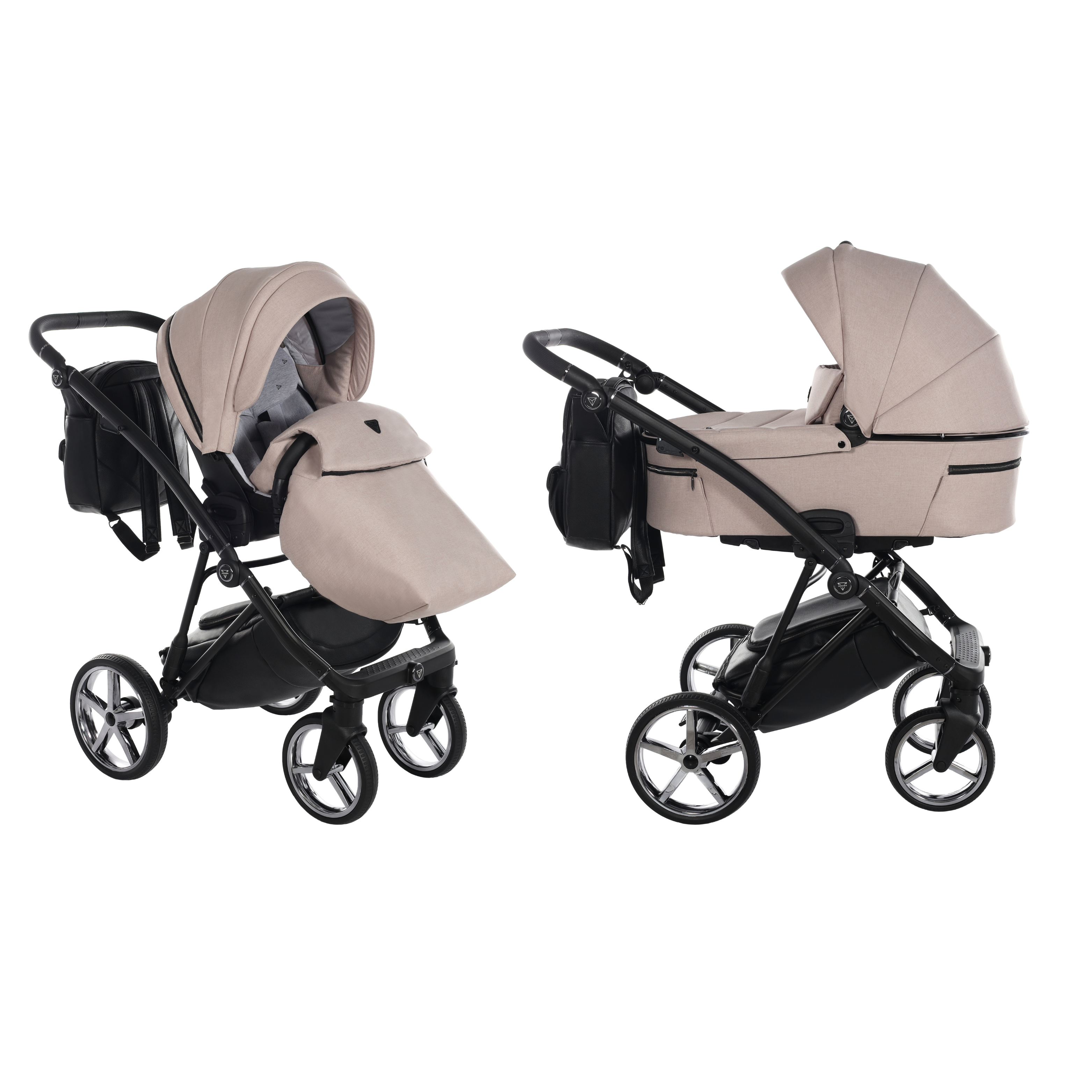 Junama Air 2 In 1 Pram - Cream   