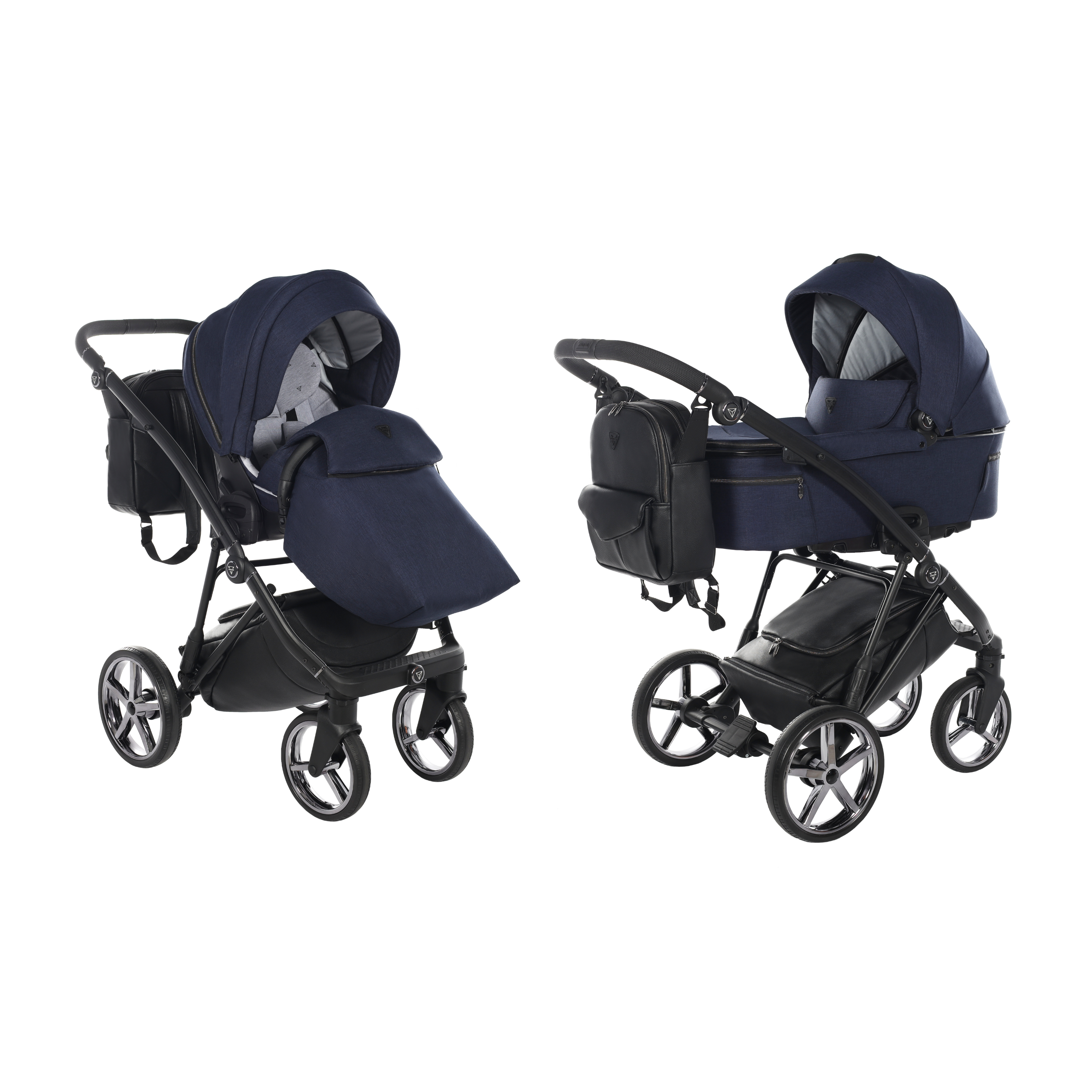 Junama Air 2 In 1 Pram - Navy   