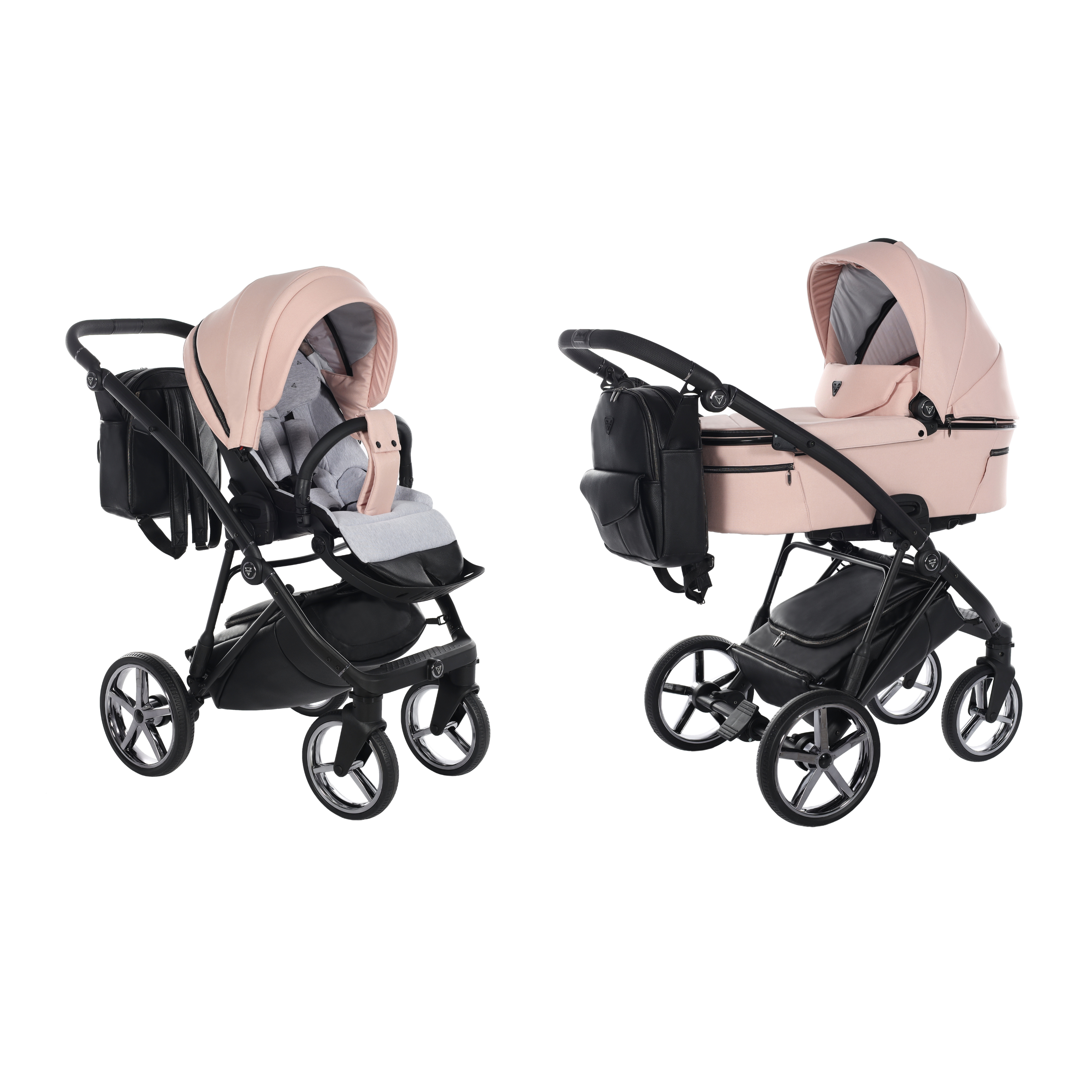 Junama Air 2 In 1 Pram - Pink   