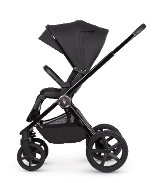 Venicci Upline 2 - 2 In 1  Pram Pushchair - All Black
