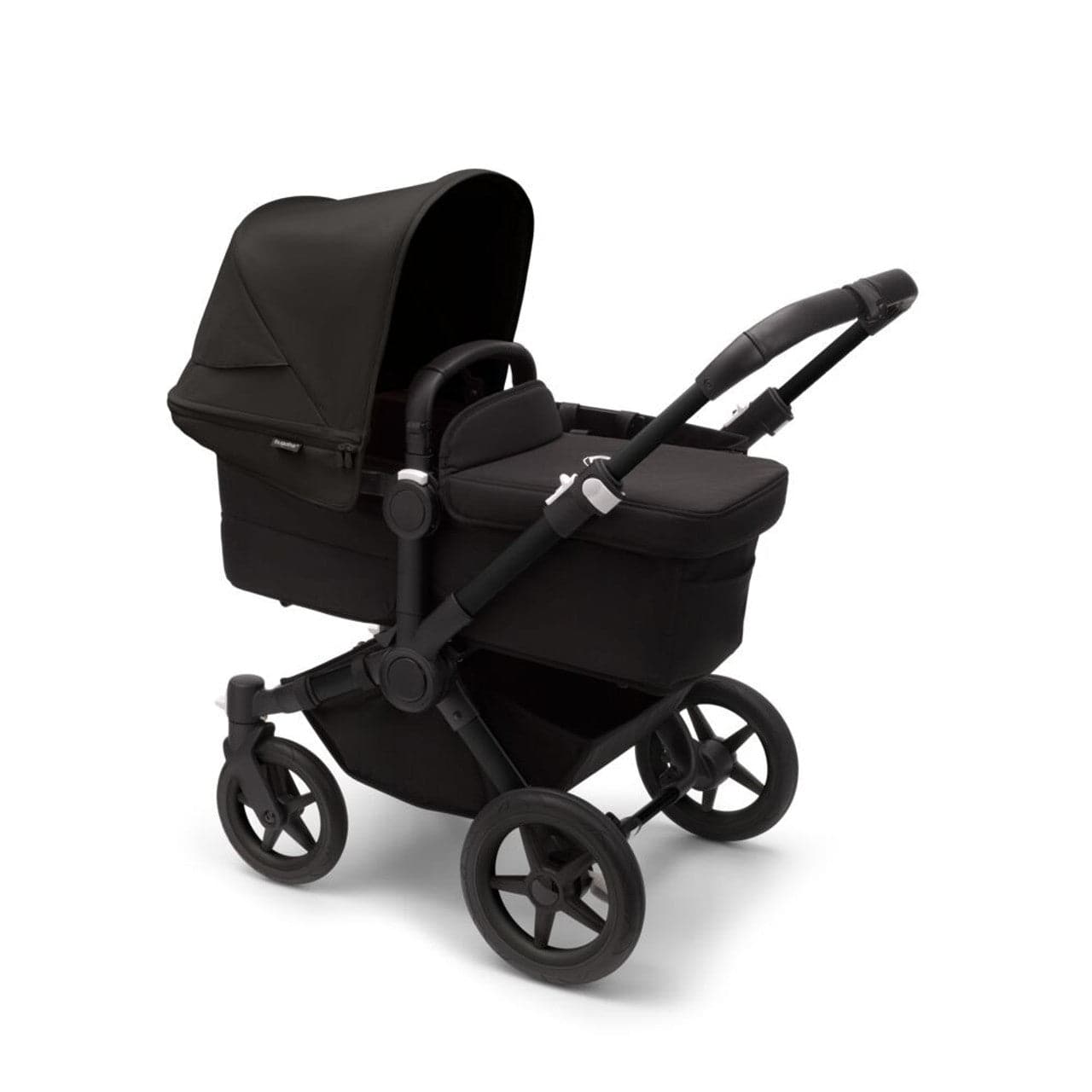 Bugaboo Donkey 5 Twin Complete Travel System + Turtle Air - Black/Midnight Black - For Your Little One