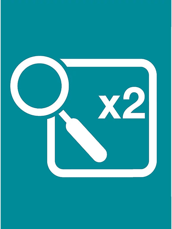 Babymoov baby monitor product detail icon marked two times magnification