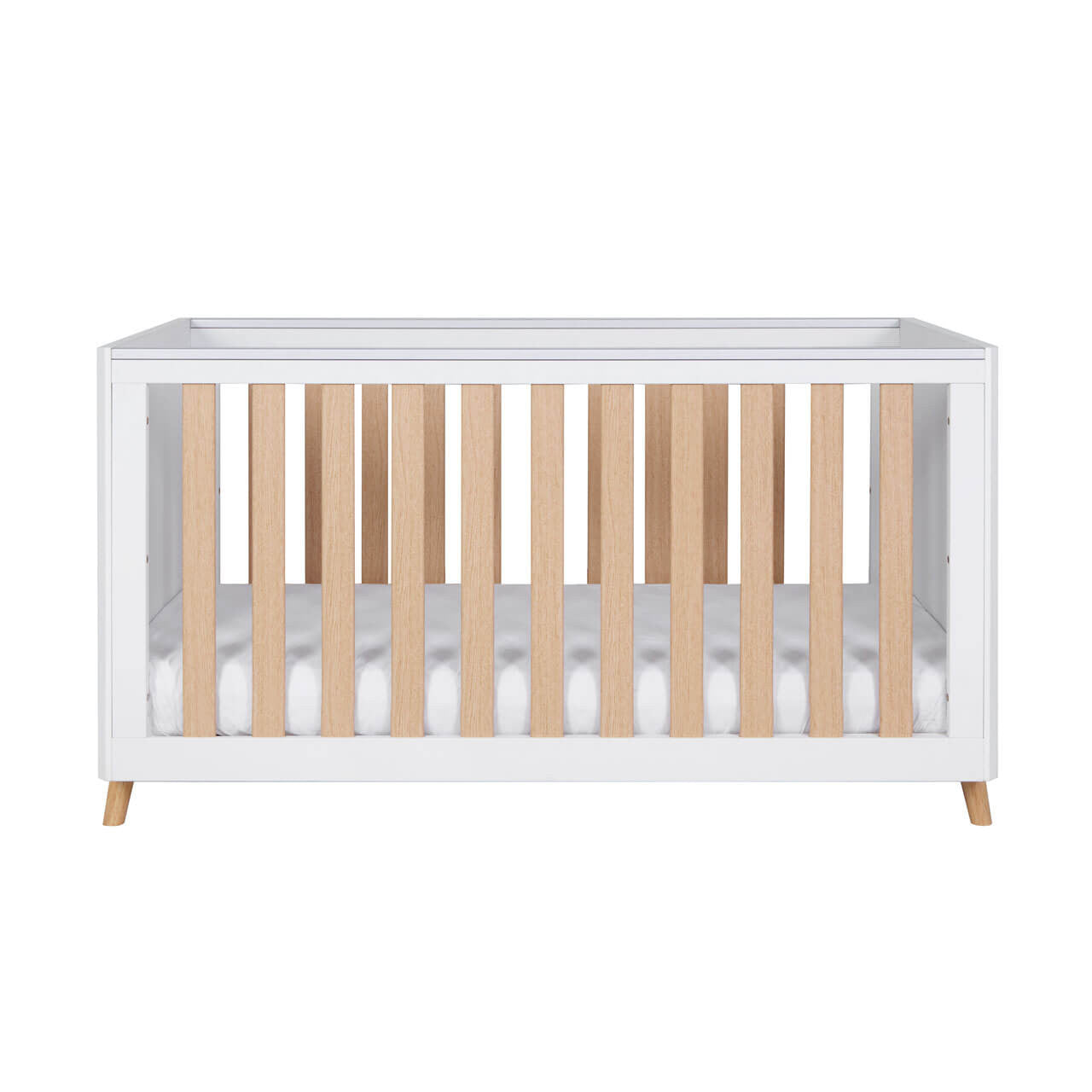 Tutti Bambini Fika 2 Piece Room Set - White/Light Oak   