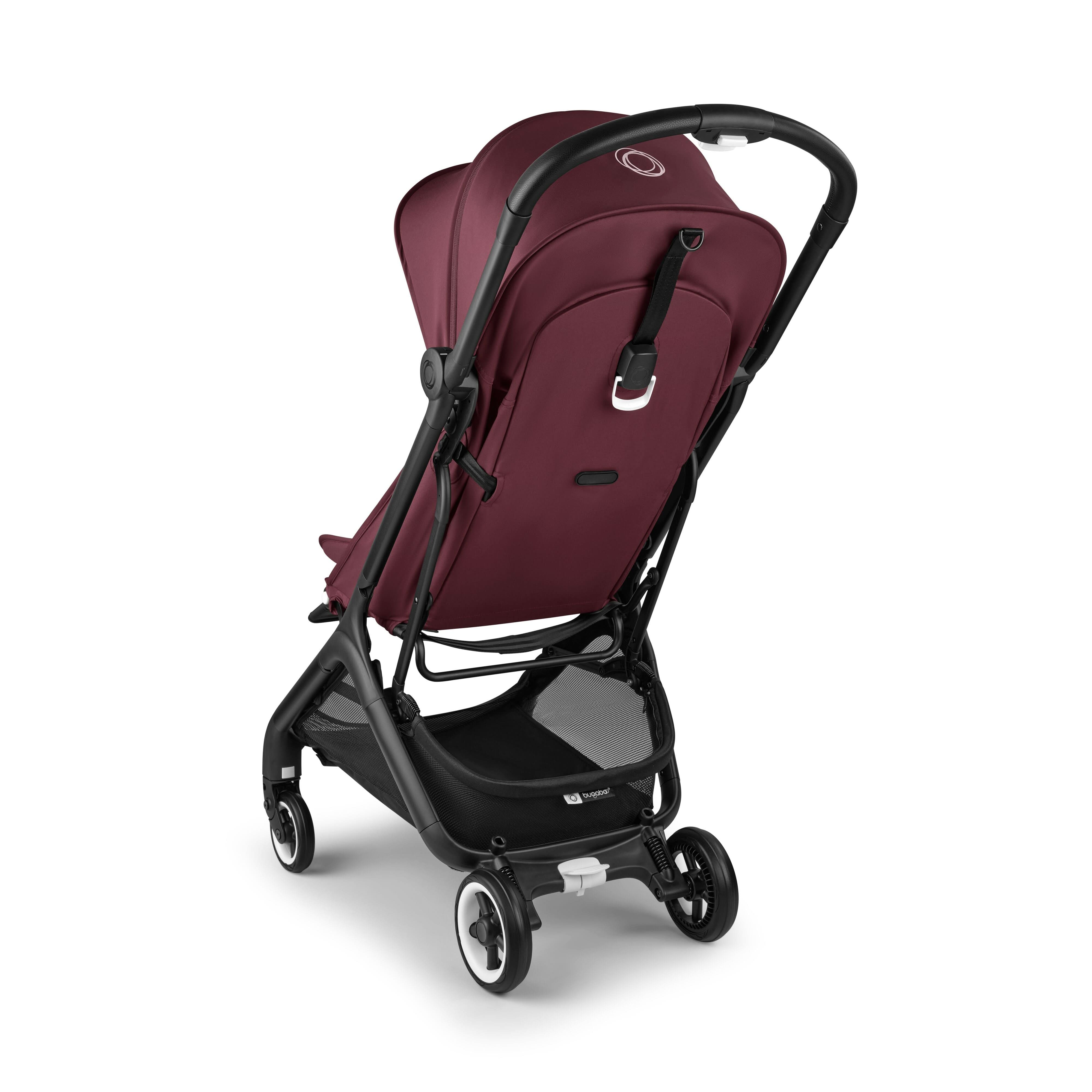 Bugaboo Butterfly + Turtle Travel System Bundle With Bumper Bar - Dark Cherry