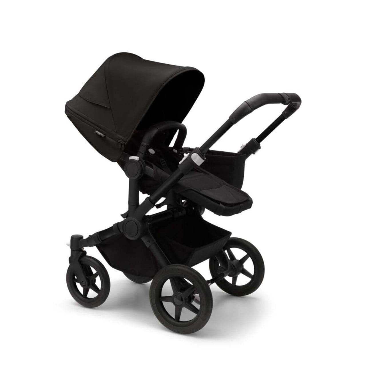 Bugaboo Donkey 5 Twin Complete Travel System + Turtle Air - Black/Midnight Black - For Your Little One