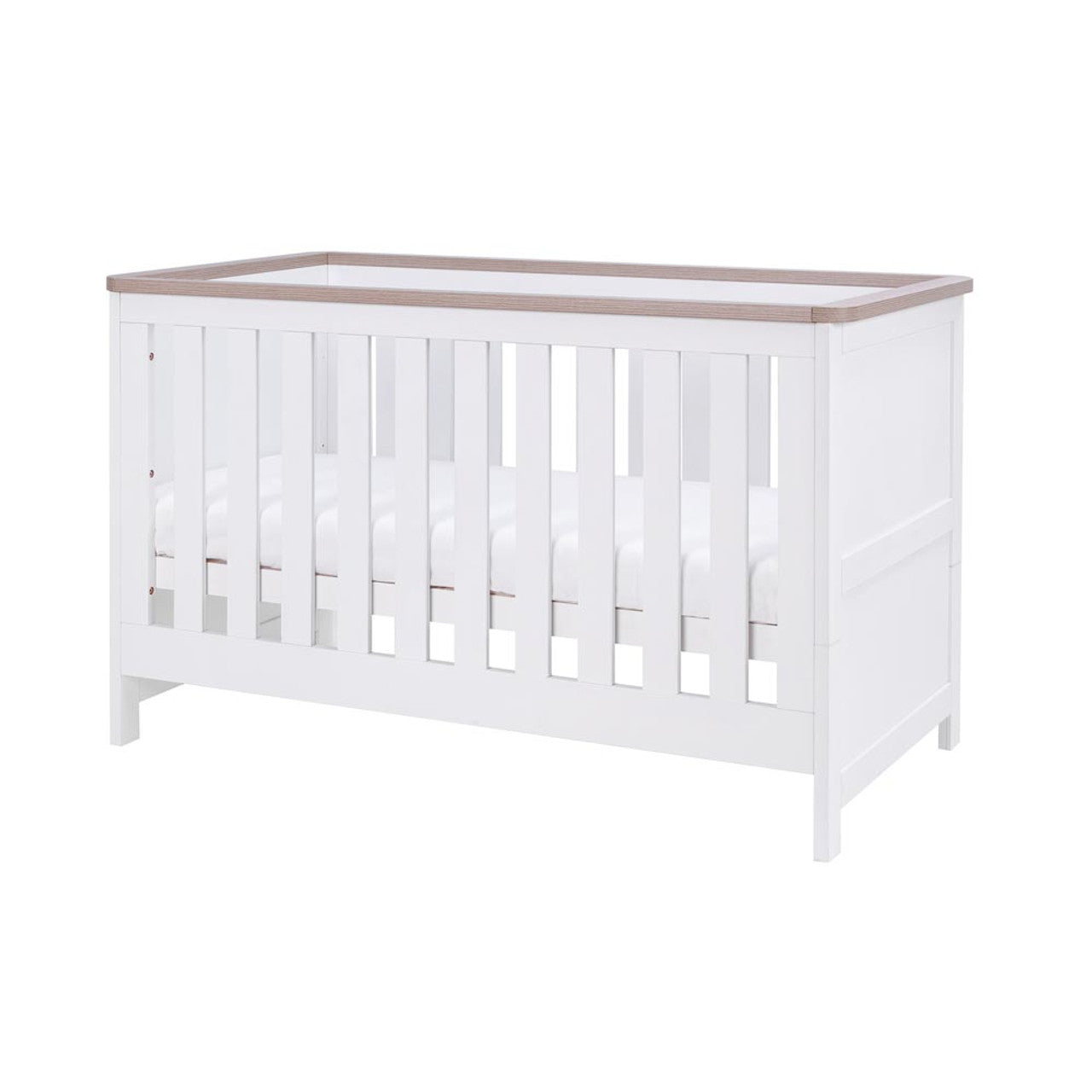 Tutti Bambini Verona 3 Piece Room Set - White/Oak   