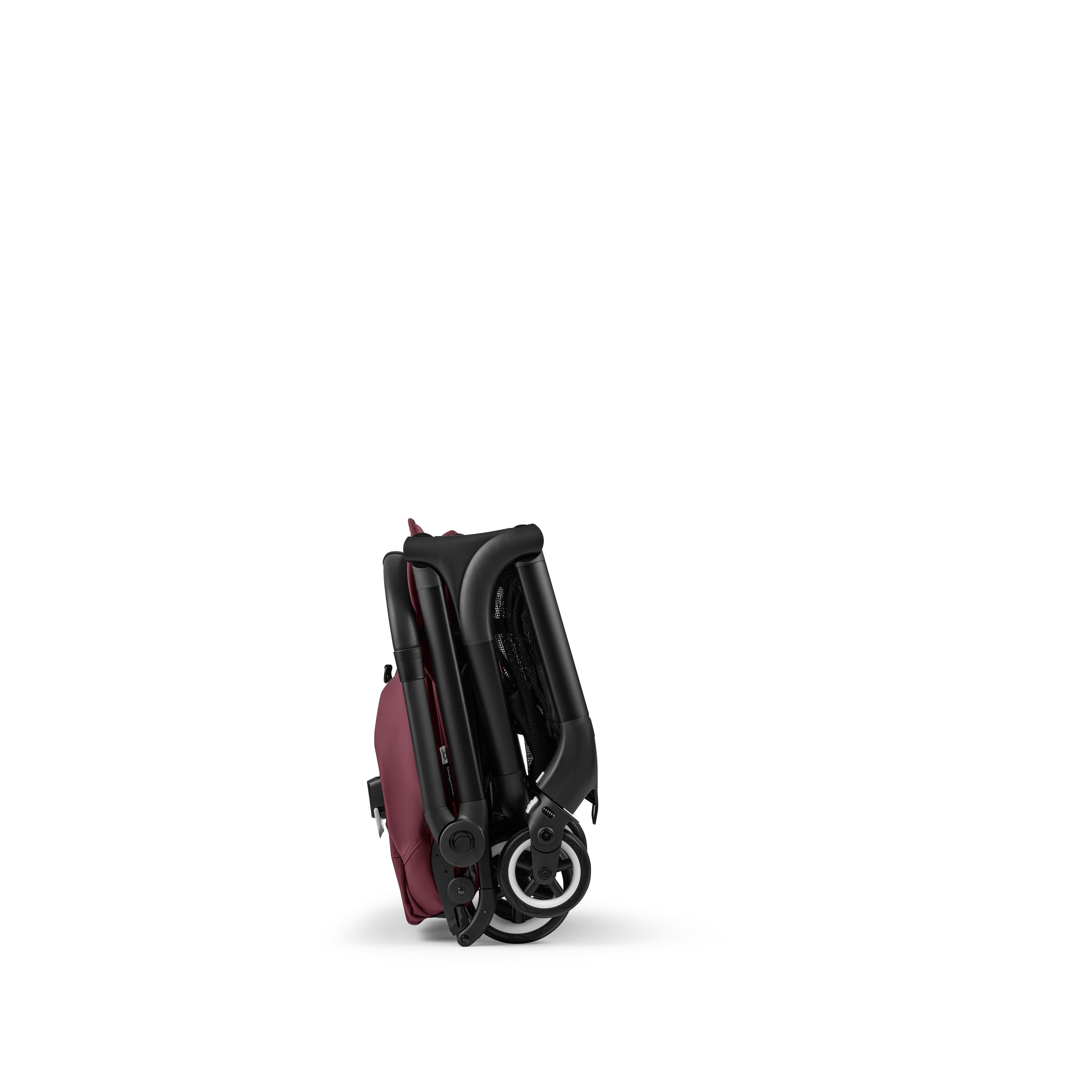 Bugaboo Butterfly + Turtle Travel System Bundle With Bumper Bar - Dark Cherry