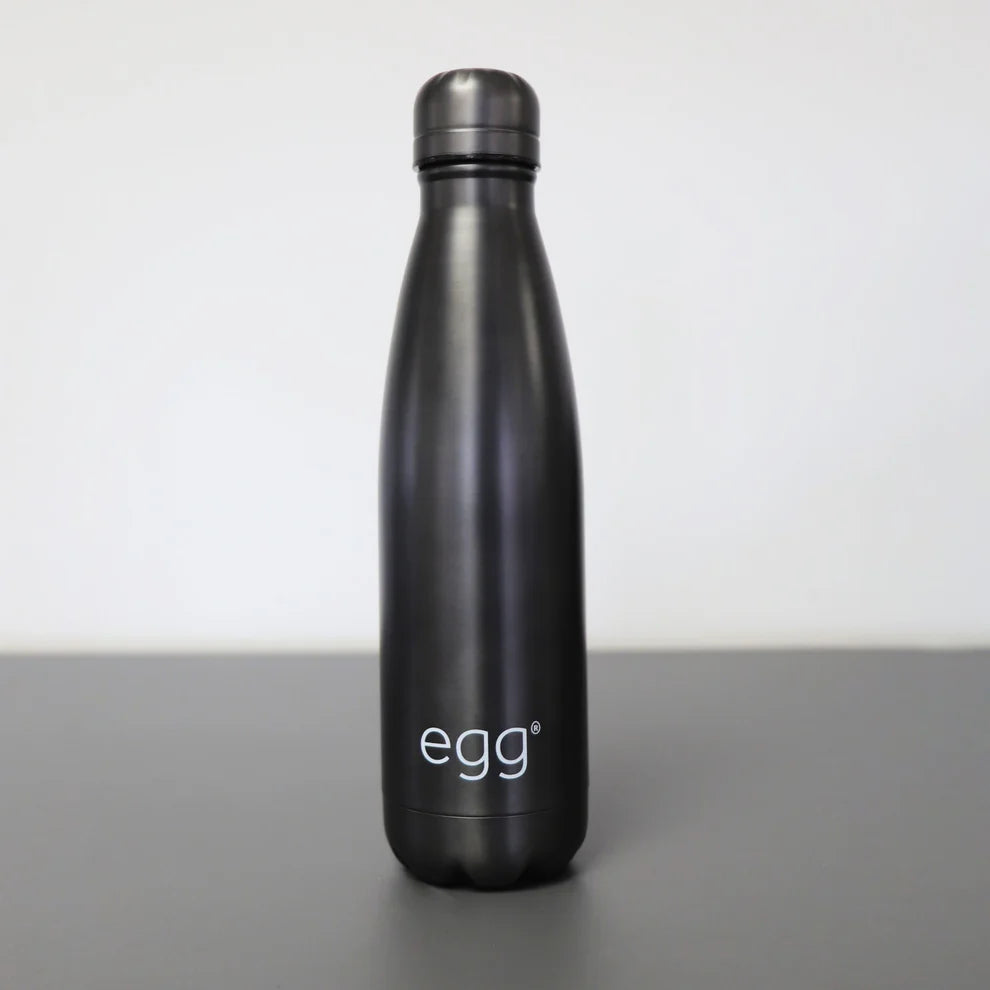 Egg Water Bottle - Gun Metal -  | For Your Little One