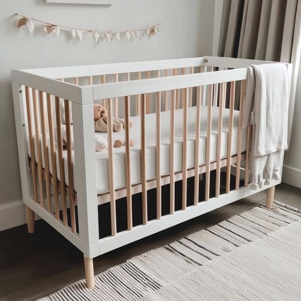 4x Cot Fitted Sheets Compatible with Babylo Mattress 120x60cm - For Your Little One