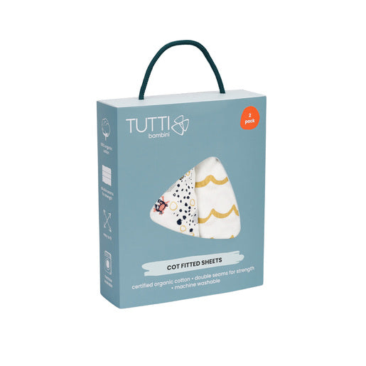 Tutti Bambini Our Planet - Cot bed sheets -  Clearance