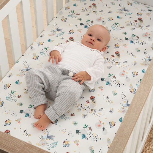 Tutti Bambini Our Planet - Cot bed sheets -  Clearance