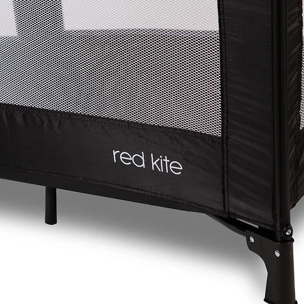Red Kite Sleeptight Travel Cot - Black -  | For Your Little One