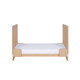 Tutti Bambini Hygge Mini Cot Bed - White/Light Oak - For Your Little One