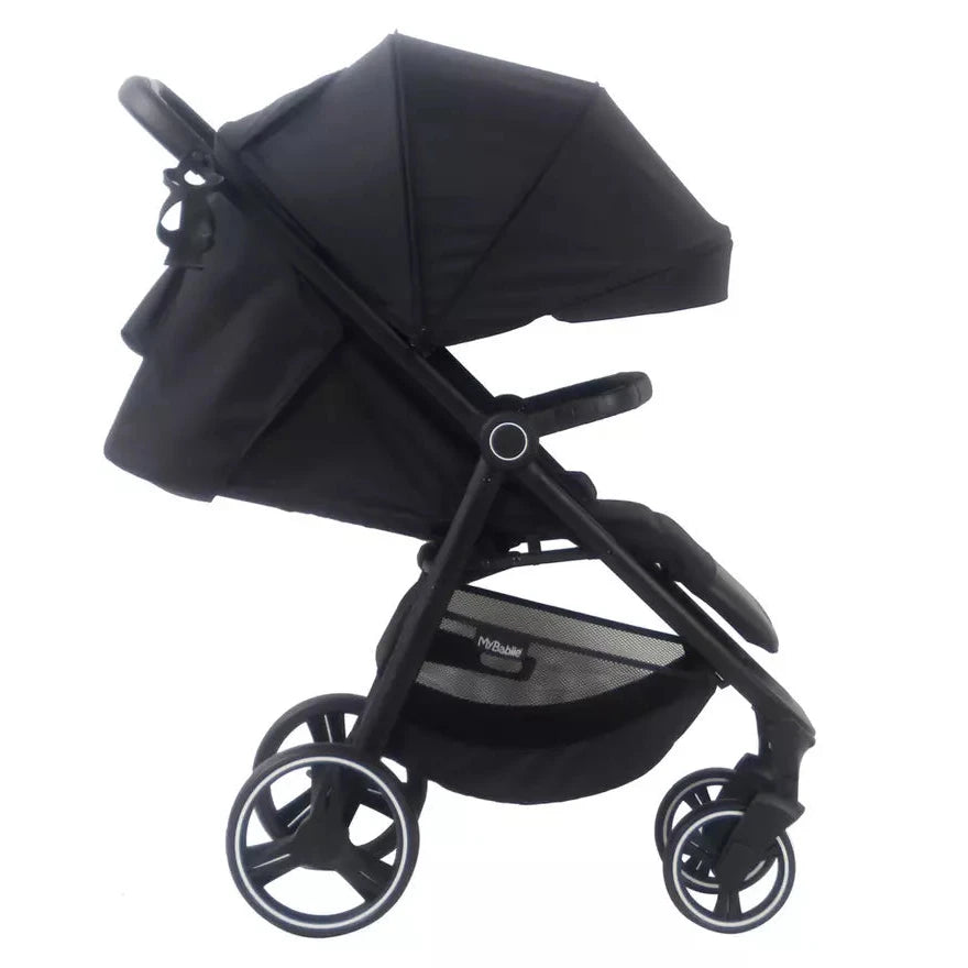 My Babiie MB160 Pushchair - Dani Dyer Black Leopard   