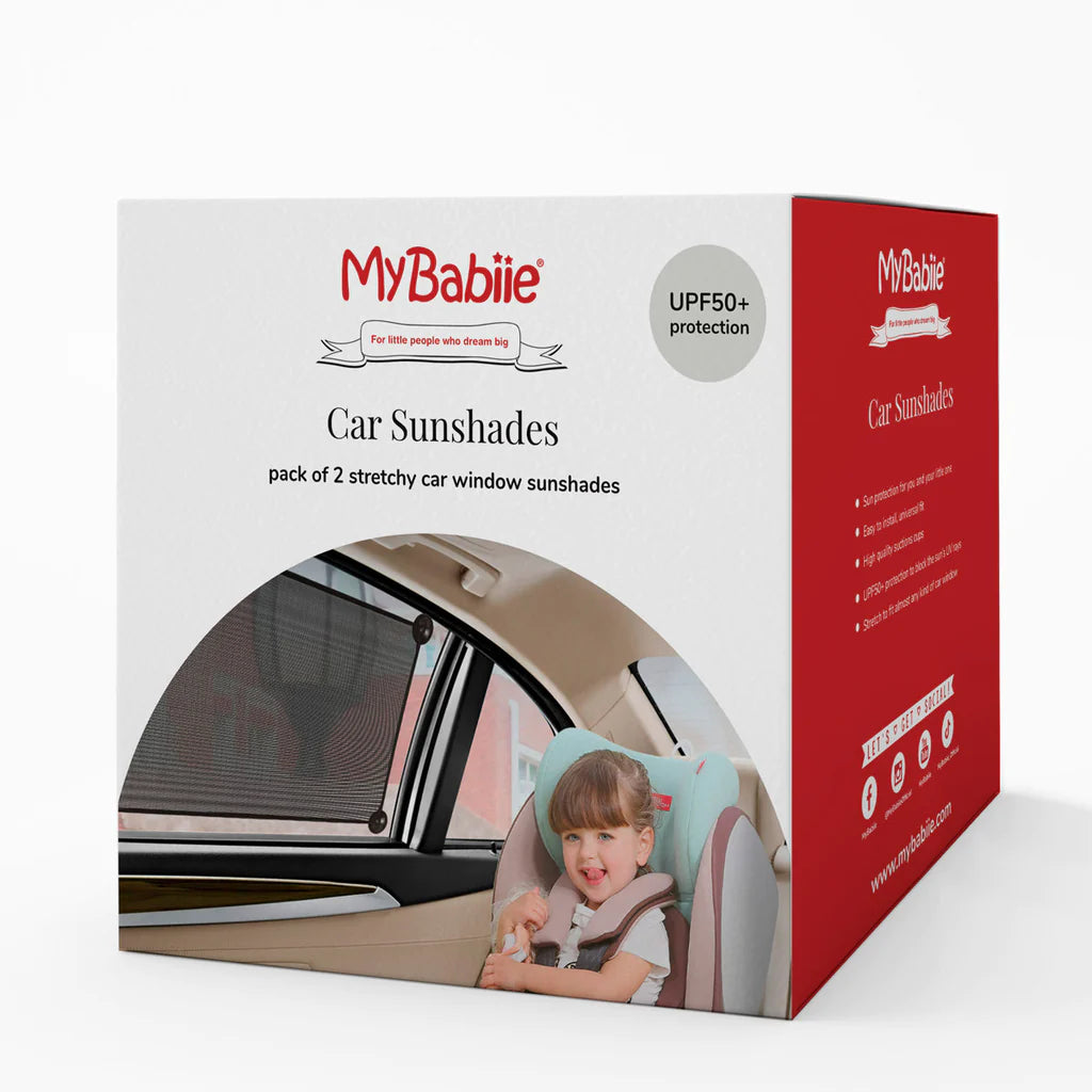 My Babiie Car Sunshades Pack of 2 -  | For Your Little One