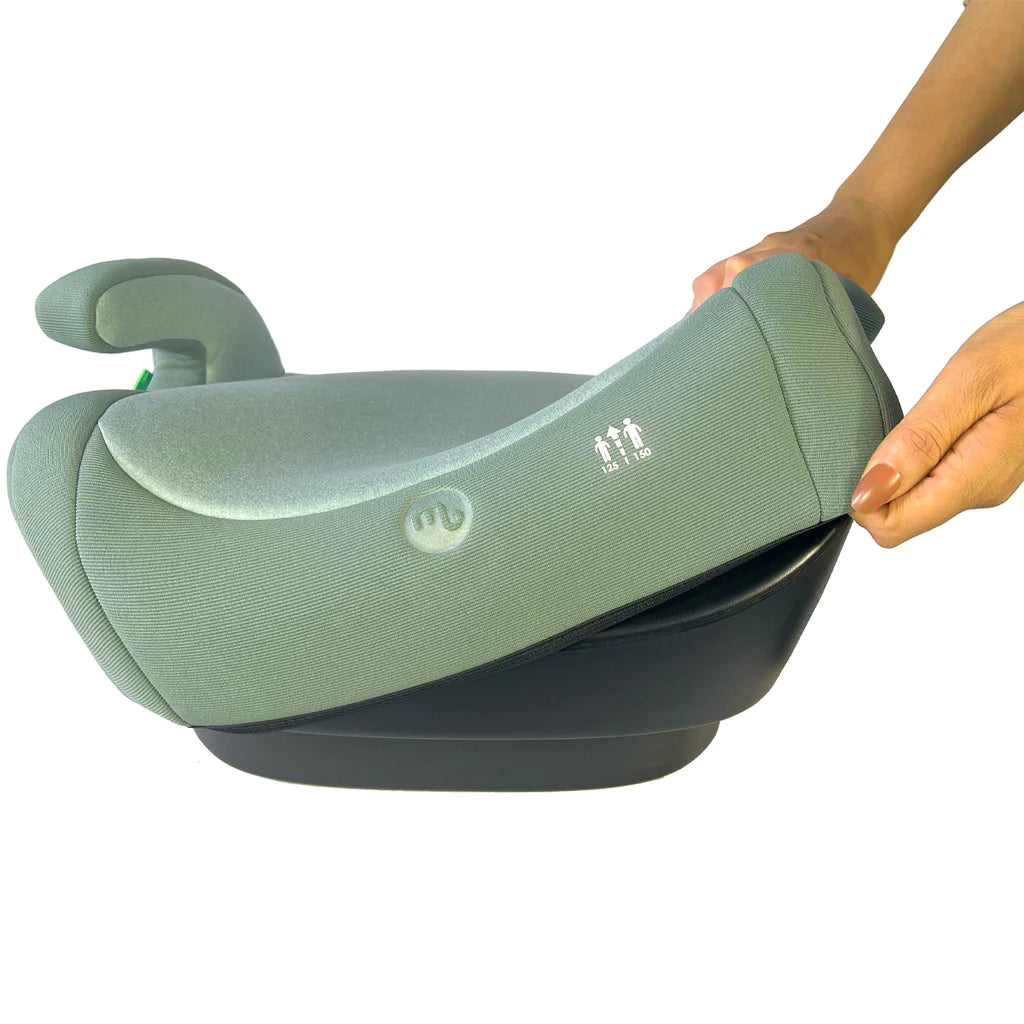 My Babiie i-Size Booster Car Seat - Green -  | For Your Little One