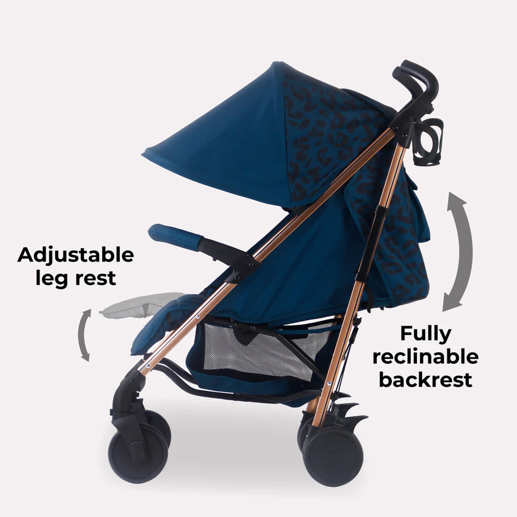 My Babiie MB51 Stroller - Dani Dyer Blue Leopard -  | For Your Little One