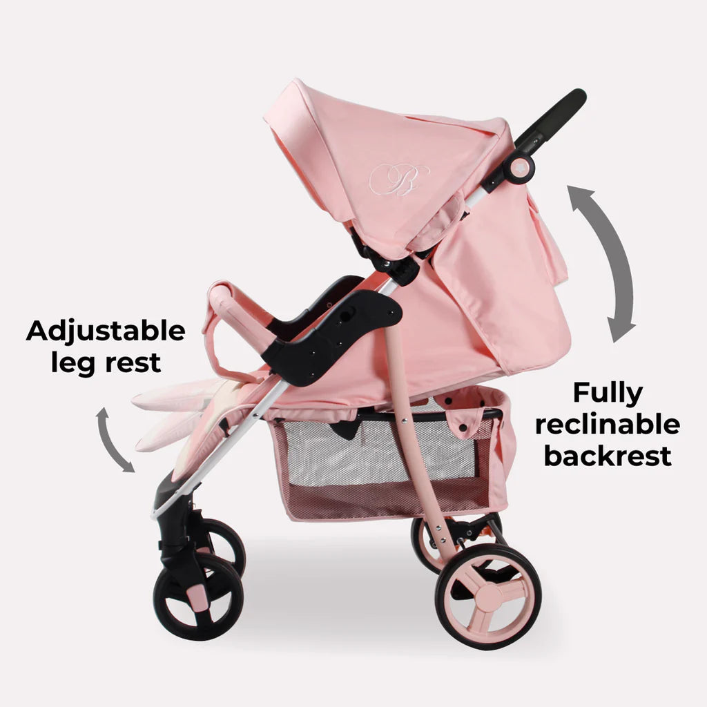 My Babiie MB30 Billie Faiers Pink Stripes Pushchair -  | For Your Little One