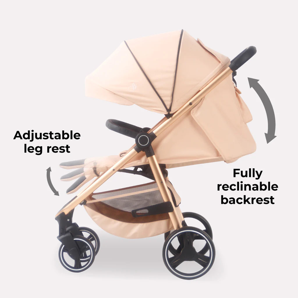 My Babiie MB160 Pushchair - Billie Faiers Rose Gold Blush   