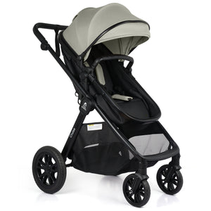 For Your Little One Cruise 3 In 1 Travel System With Car Seat - Pebble Sage (Free Cupholder And Seat Liner Included!)