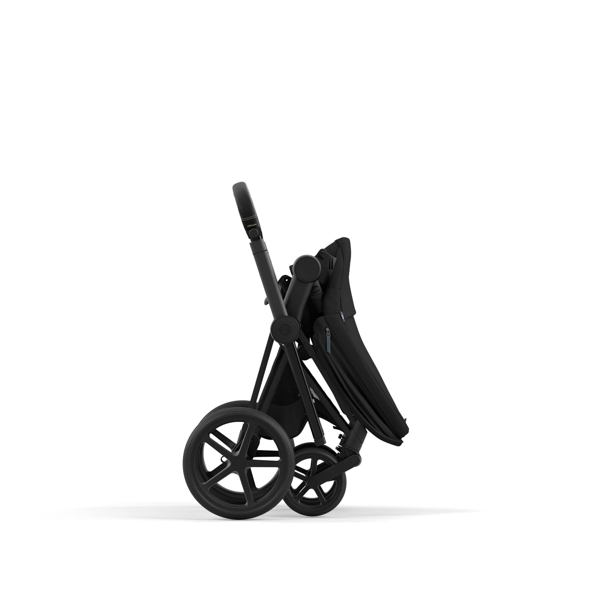 CYBEX Priam Frame with Seat Hardpart - Matt black   