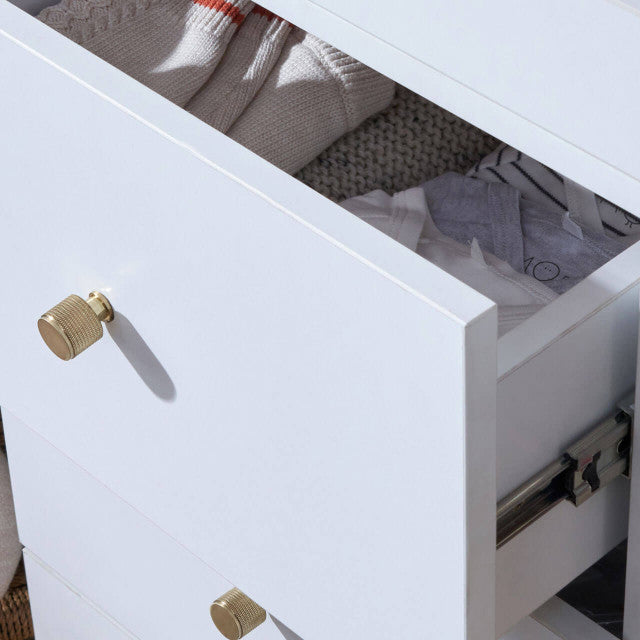 Tutti Bambini Como Chest Changer - White / Rosewood   