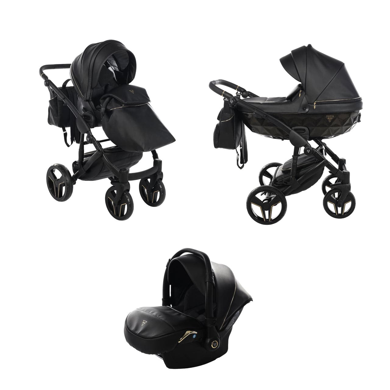 Junama S-Class 3 In 1 Travel System - Black - No | For Your Little One