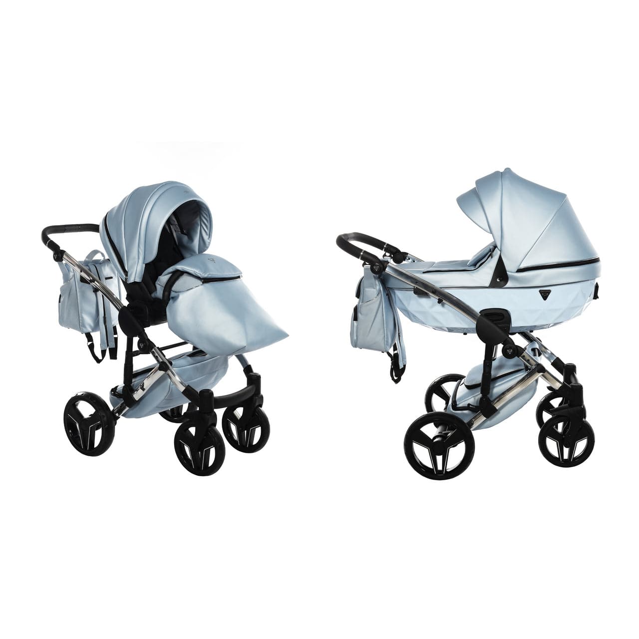 Junama S-Class 2 In 1 Pram - Sky Blue -  | For Your Little One
