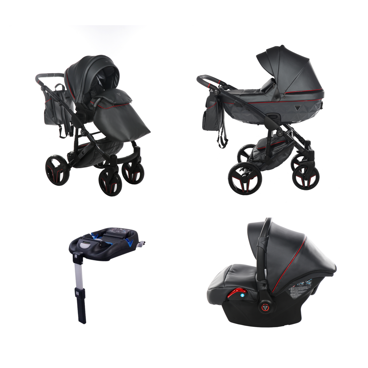 Junama S-Class 3 In 1 Travel System - Graphite - For Your Little One