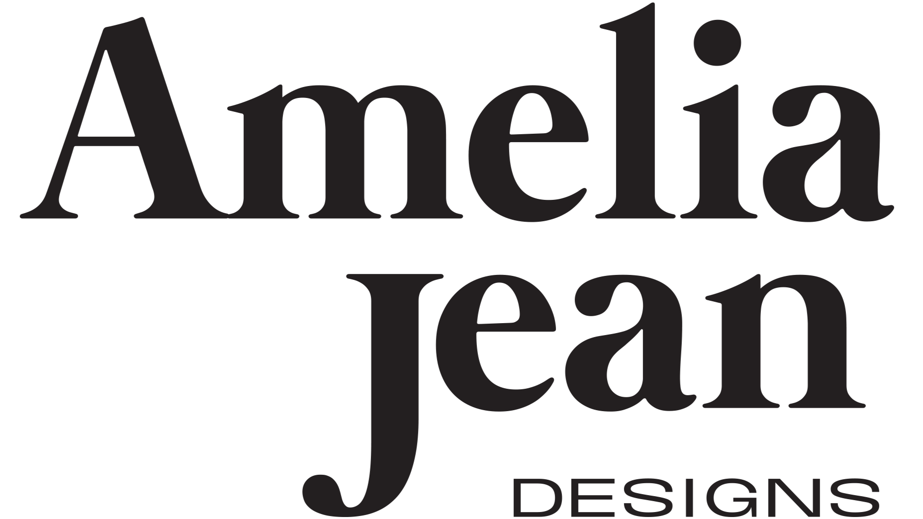 Amelia Jean Design Logo